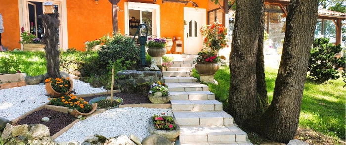 Création d'un escalier et aménagement du jardin à Labarthe-sur-Lèze